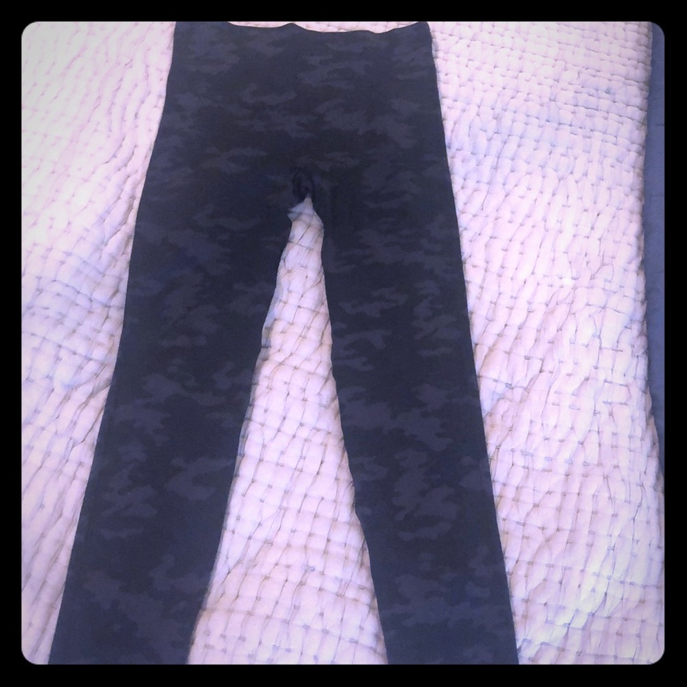 Spanx camo leggings